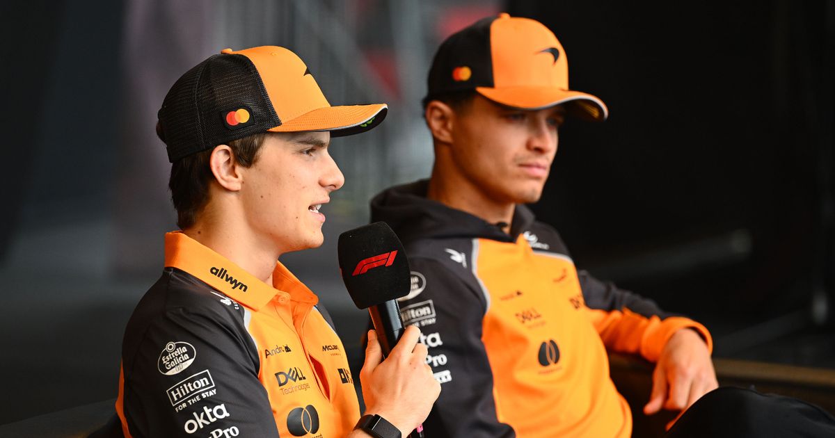 McLaren suffer surprise setback as Lando Norris vs Oscar Piastri becomes main concern - The Mirror