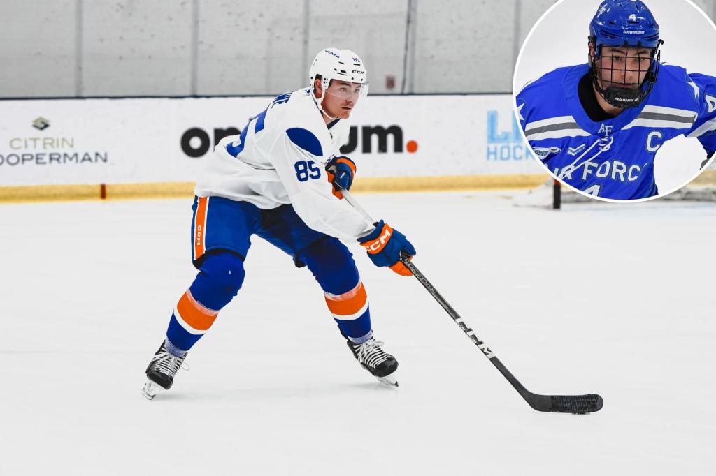 Meet Luke Rowe, the Islanders prospect headed for military service...