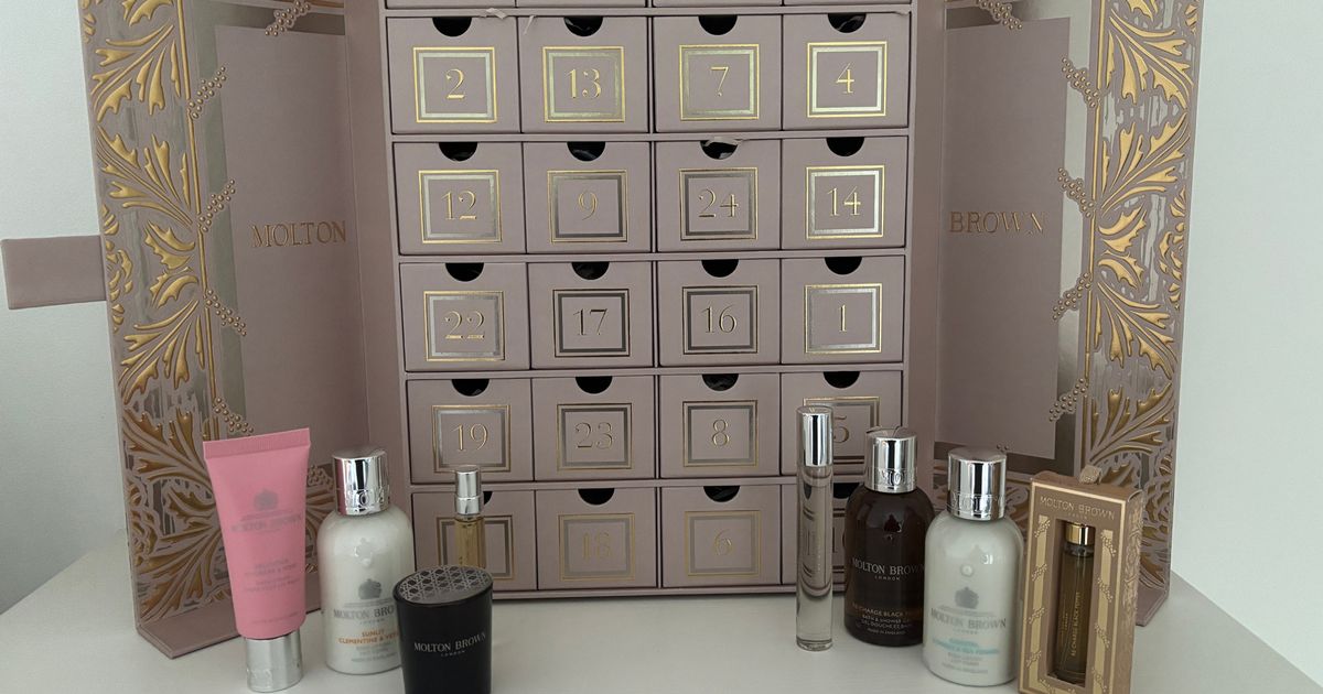Molton Brown 2025 advent calendar review: Containing 24 luxury products and a saving of over £100 - The Mirror