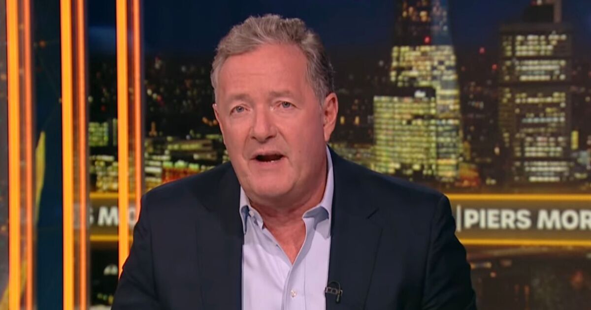 Moment Piers Morgan's guest storms off set during explosive Charlie Kirk row