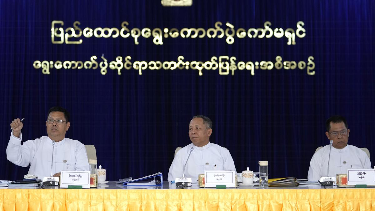 Myanmar junta says no voting in dozens of constituencies