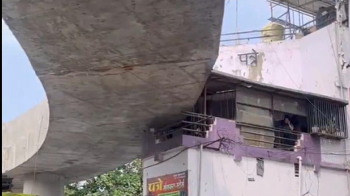Nagpur flyover cuts through house balcony; NHAI claims encroachment, to be removed