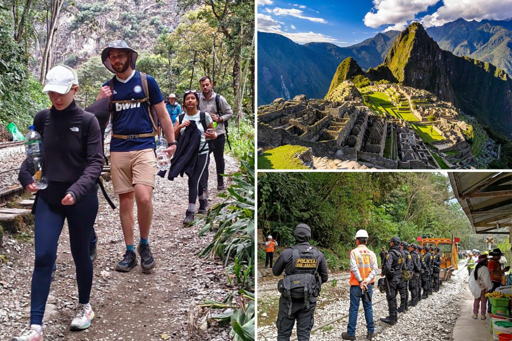 Nearly 1,000 tourists trapped near Machu Picchu as protests shut down...