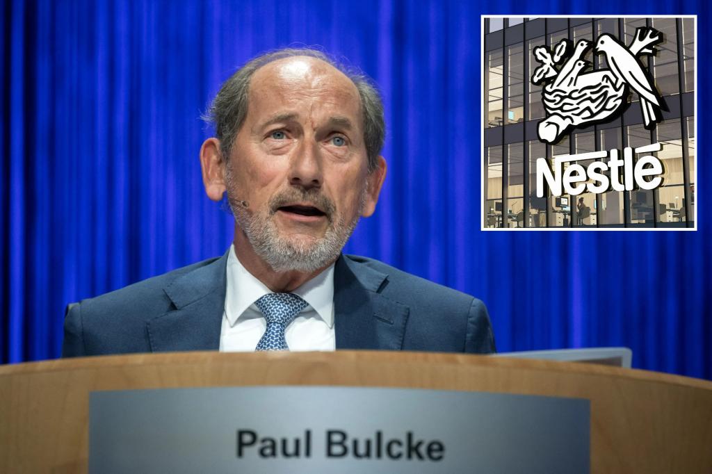 Nestlé chairman Paul Bulcke steps down after CEO's scandal over...