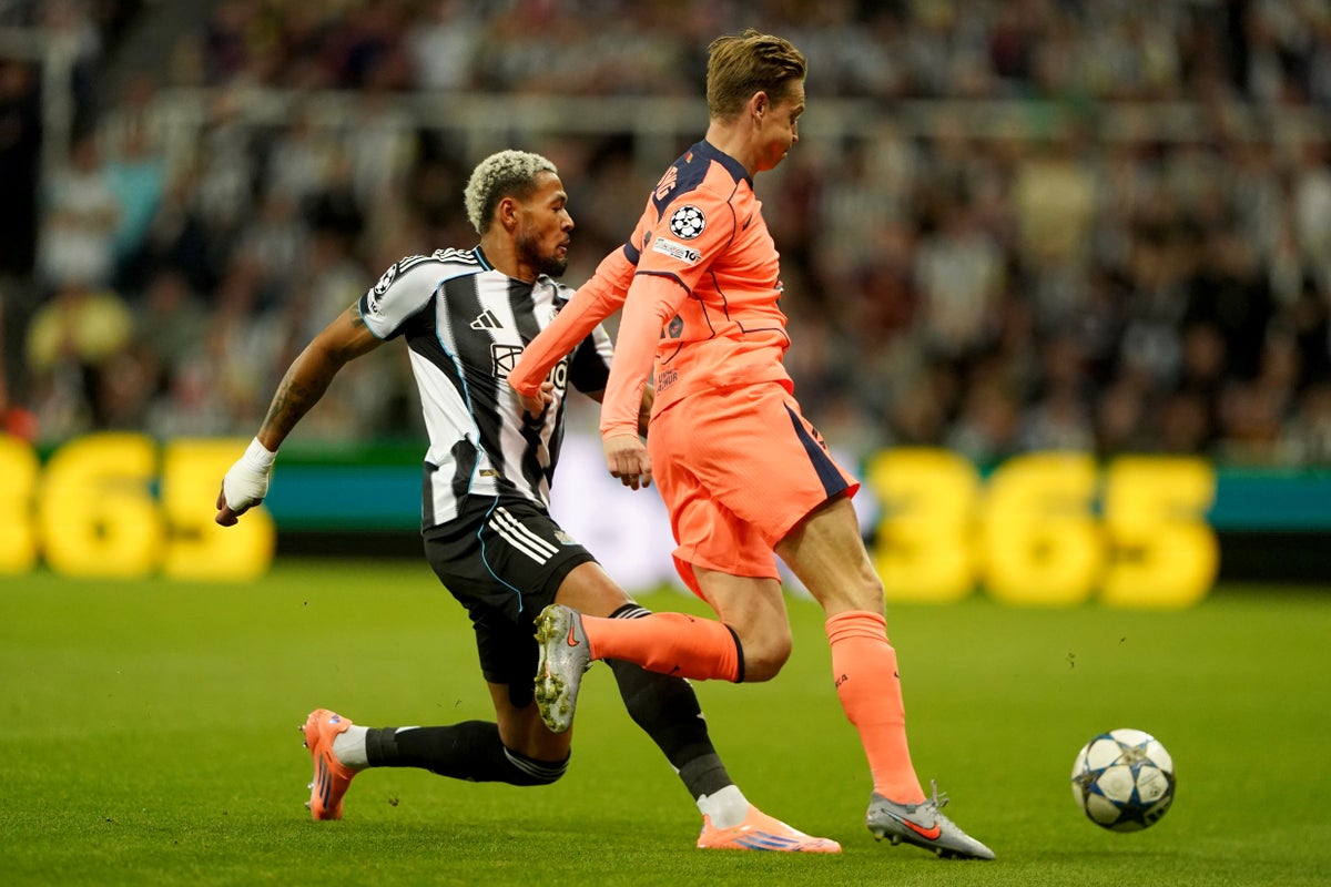 Newcastle v Barcelona live: Hosts return to Champions League with blockbuster