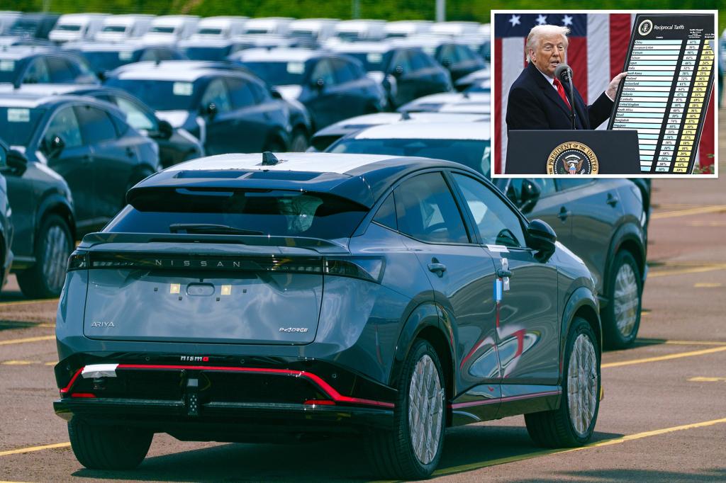 Nissan pulls 2026 Ariya electric SUV from US lineup over Trump's 15%...