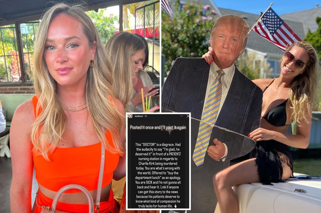 NJ surgeon who 'cheered' Charlie Kirk's murder resigns  --  as...