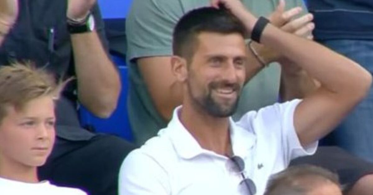 Novak Djokovic makes first public appearance in new country as kids move schools