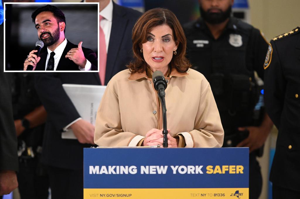 NY Gov. Hochul using Zohran Mamdani as shield from lefty Dems -- by...