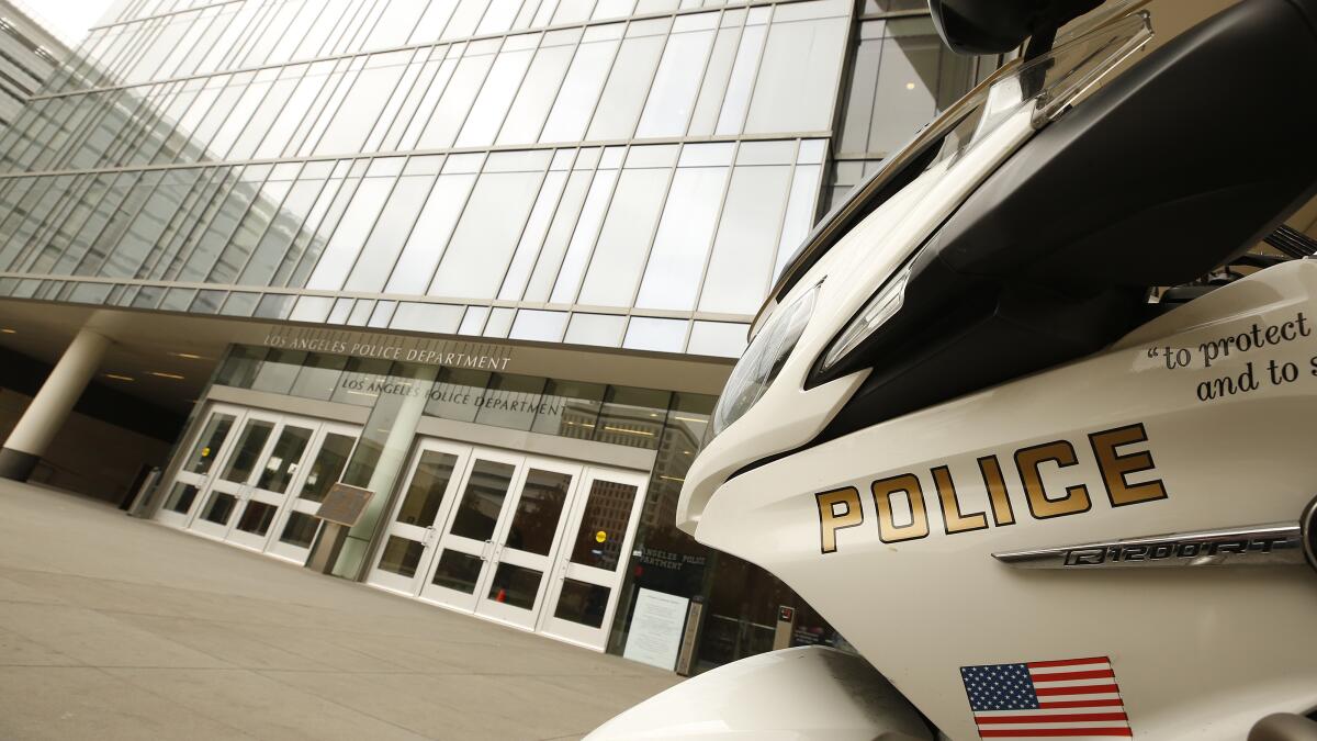 On-duty LAPD vehicle fatally strikes pedestrian in Highland Park