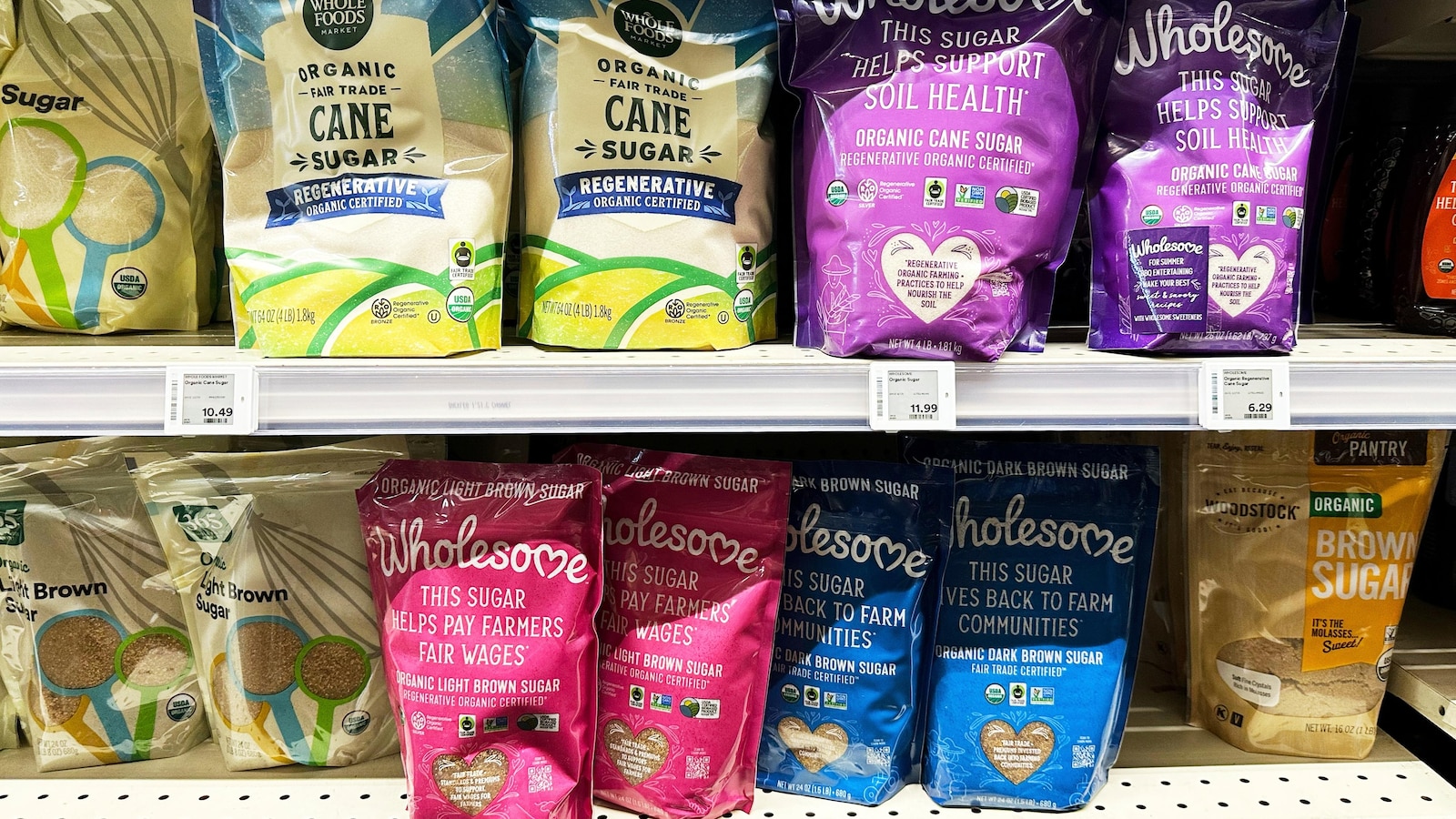 Organic food prices could soar as US imposes import restrictions and new tariffs on specialty sugar