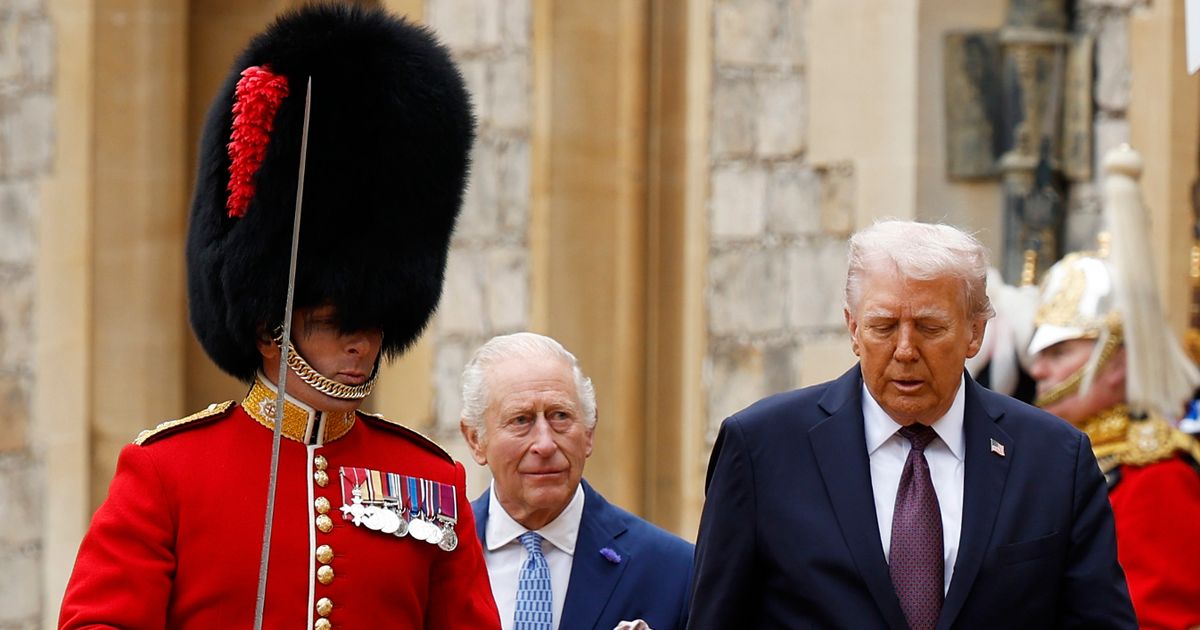 Palace wades in on Donald Trump royal protocol row as he's accused of awkward error - The Mirror