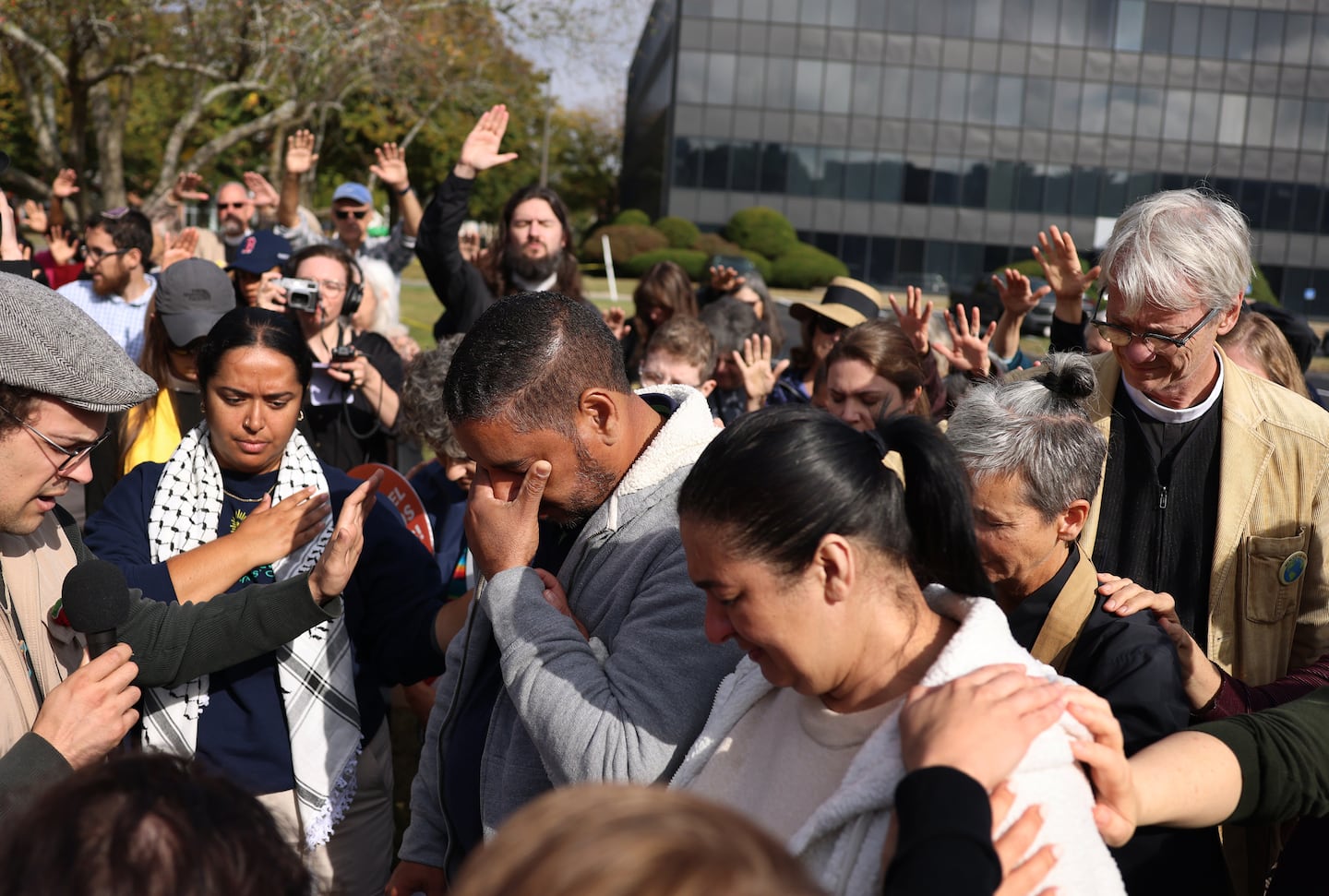 Parents of Milford teen arrested briefly by ICE return home after ICE check-in - The Boston Globe
