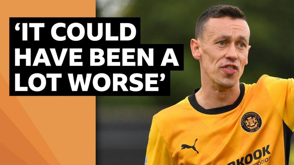 Paul Heatley: 'Time to eradicate silly environments', says Carrick Rangers winger after wall collision