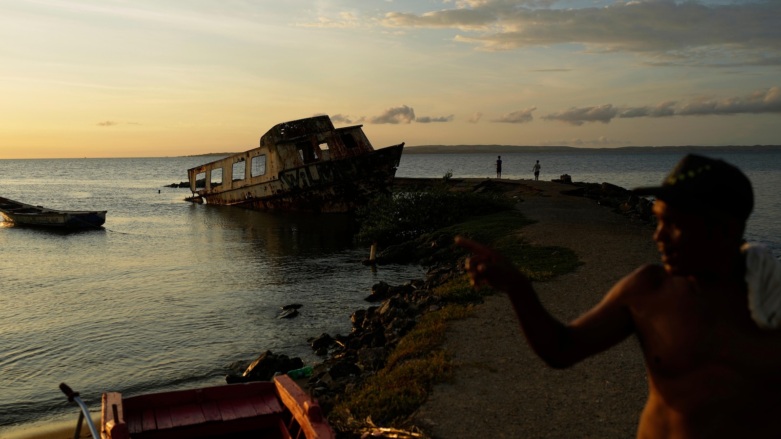 Photos of Venezuelan fishing communities affected by US military strike