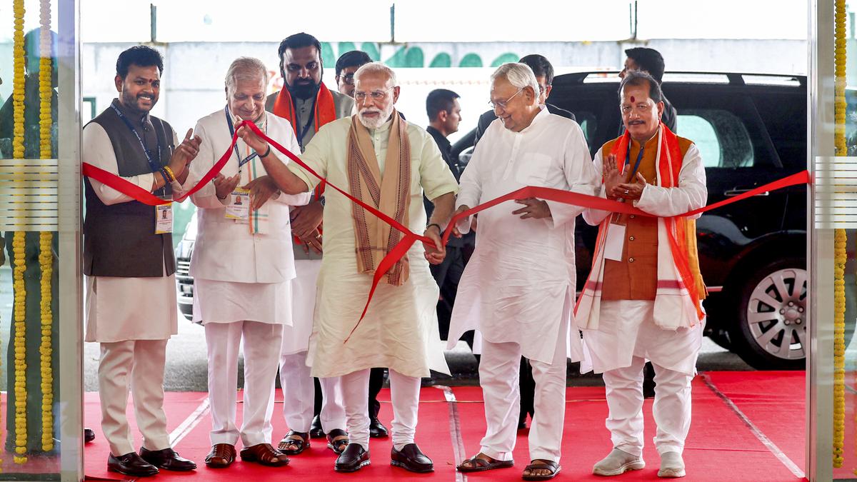 PM launches development projects worth ₹36,000 crore in Bihar