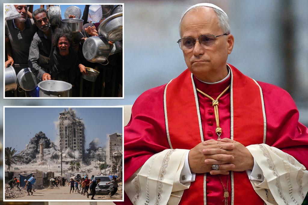 Pope Leo avoids declaration of 'genocide' in Gaza, voices 'grave...