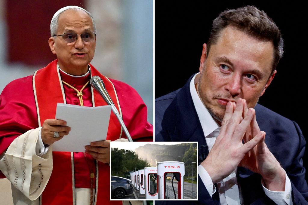 Pope Leo rips Tesla's proposed $1 trillion mega pay package for Elon...