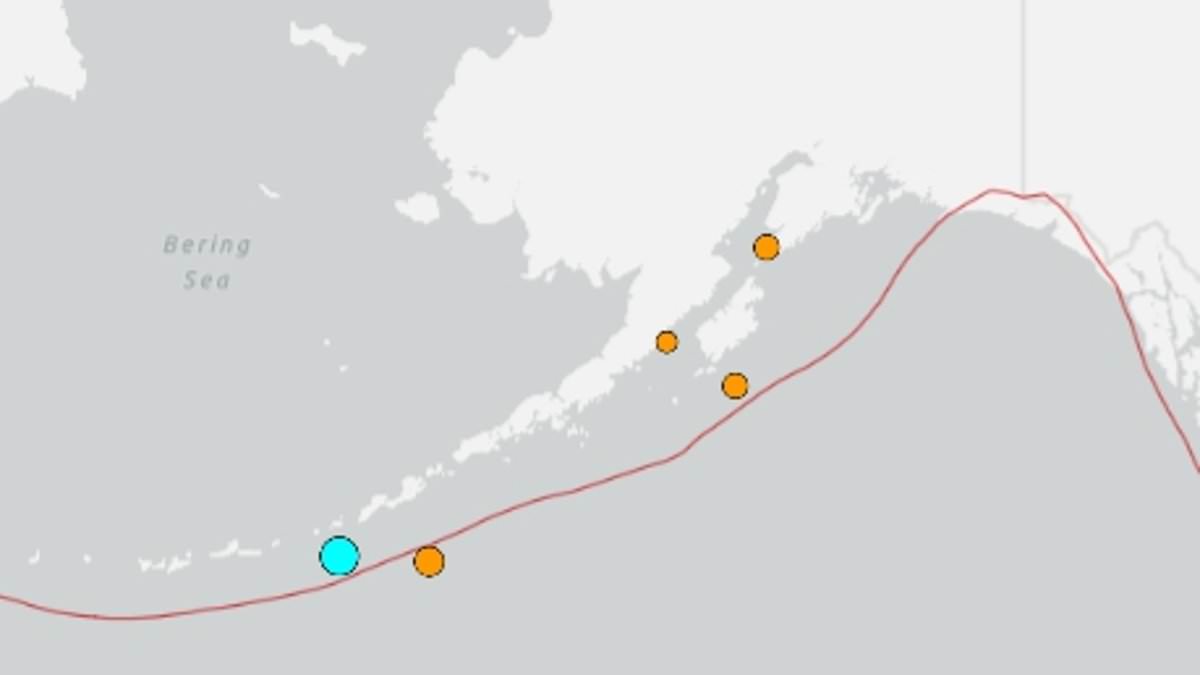 Powerful earthquake hits near Alaska sparking fears of a tsunami