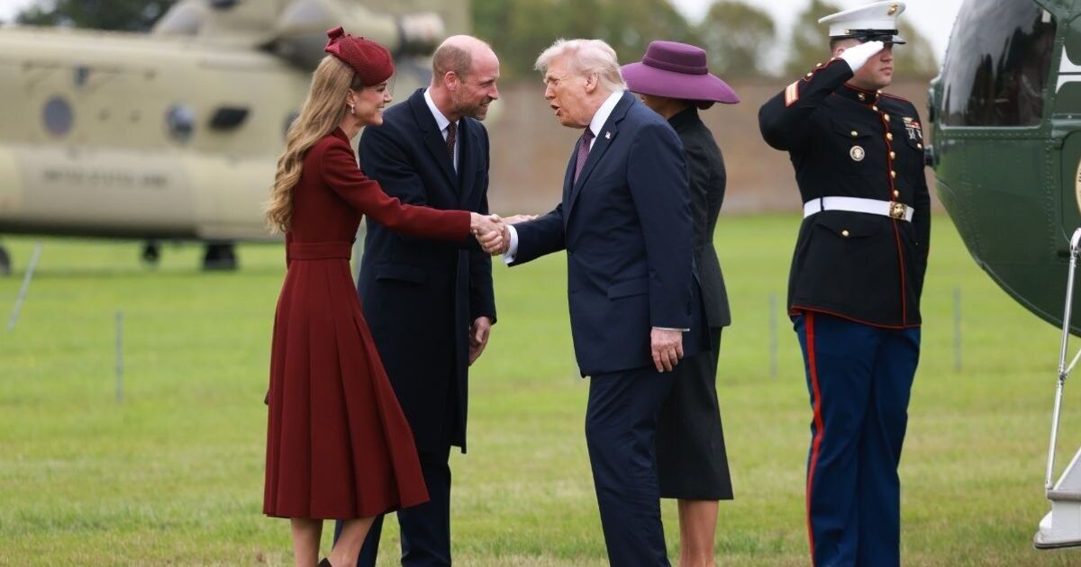 Princess Kate wows as she's pictured at Trump state visit