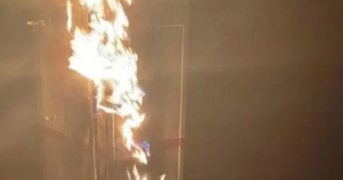 Pro-Ukraine saboteurs 'disrupt Russian logistics' as equipment seen ablaze