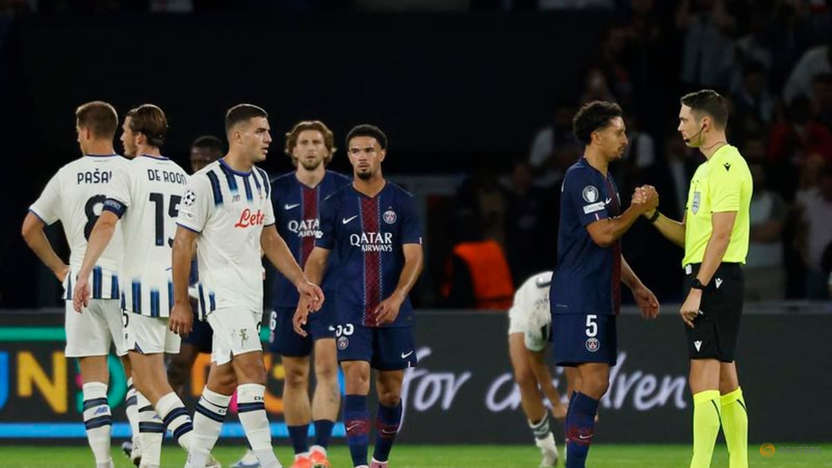 PSG overwhelm Atalanta in emphatic fashion in Champions League opener