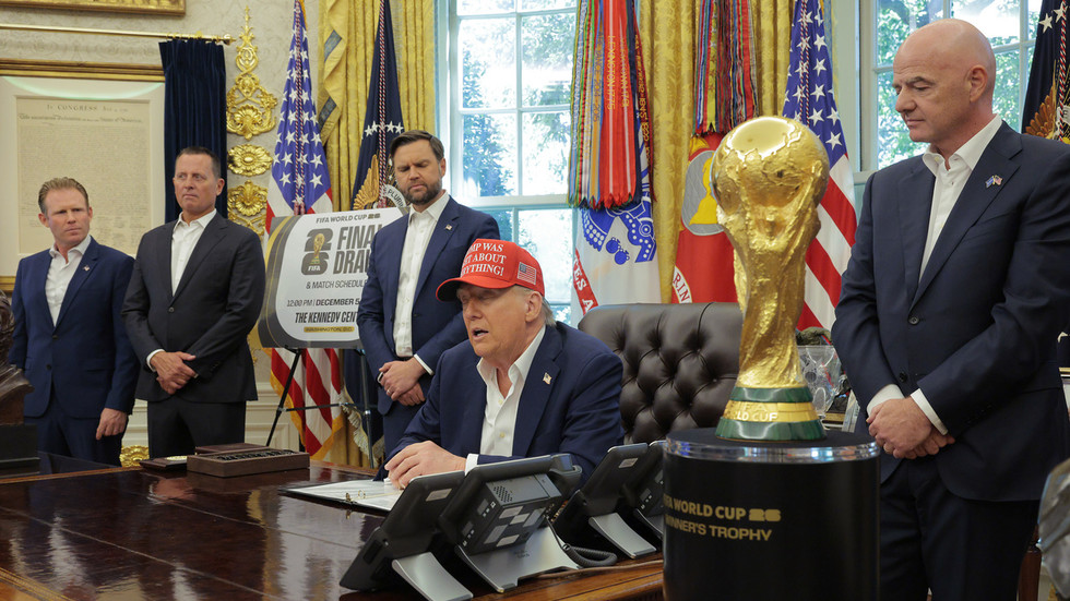 Putin could attend 2026 FIFA World Cup - ambassador  --  RT World News