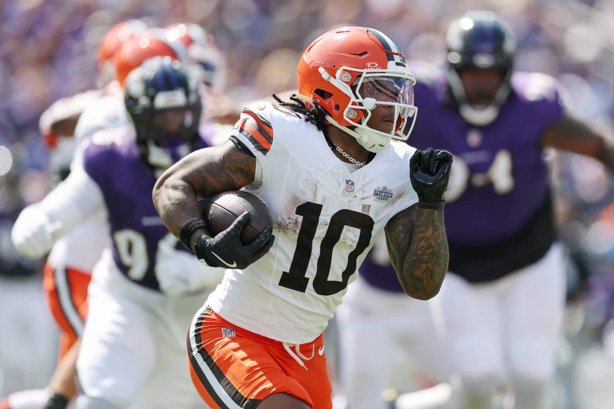 Quinshon Judkins could see uptick in carries as Browns search for offensive spark