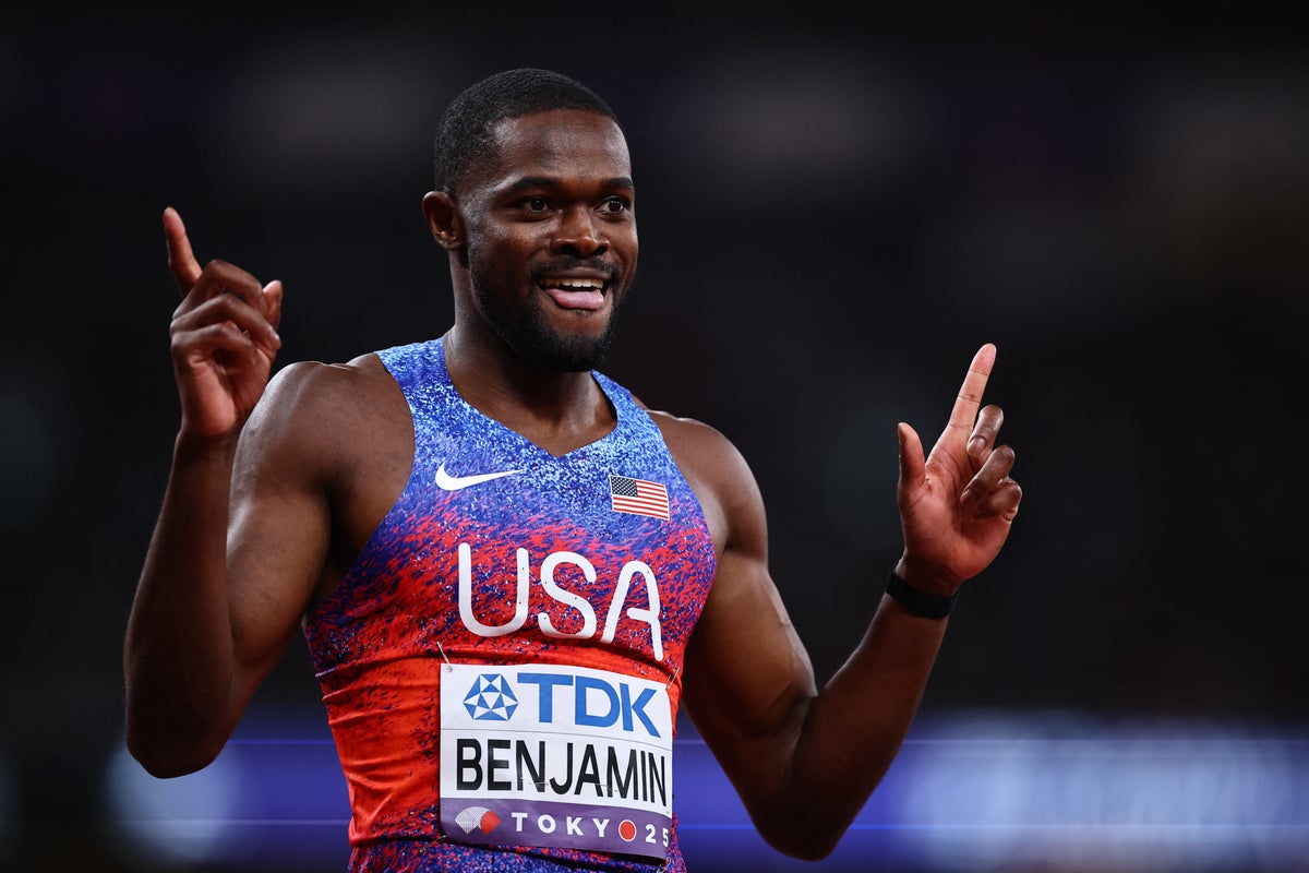 Rai Benjamin reinstated as world champion after controversial disqualification