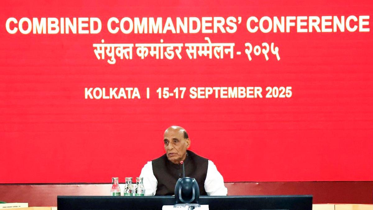 Rajnath Singh urges armed forces to be ready for unconventional threats