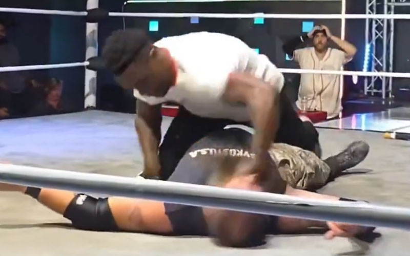 Rampage Jackson's Son Shoots on Wrestler During Indie Show -- Real Fight Breaks Out