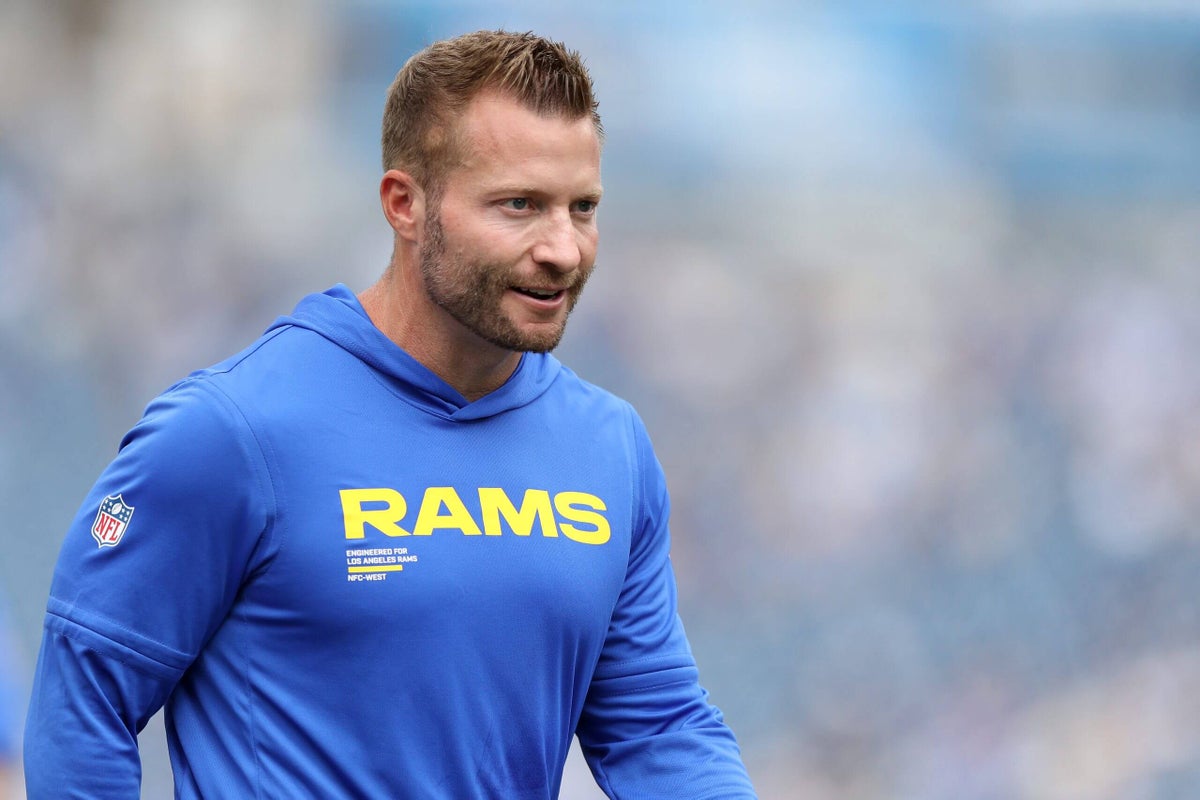 Rams coach Sean McVay tears plantar fascia in win over Titans