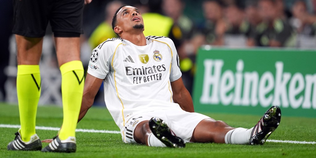 Real Madrid star defender Trent Alexander-Arnold out for 'several weeks'