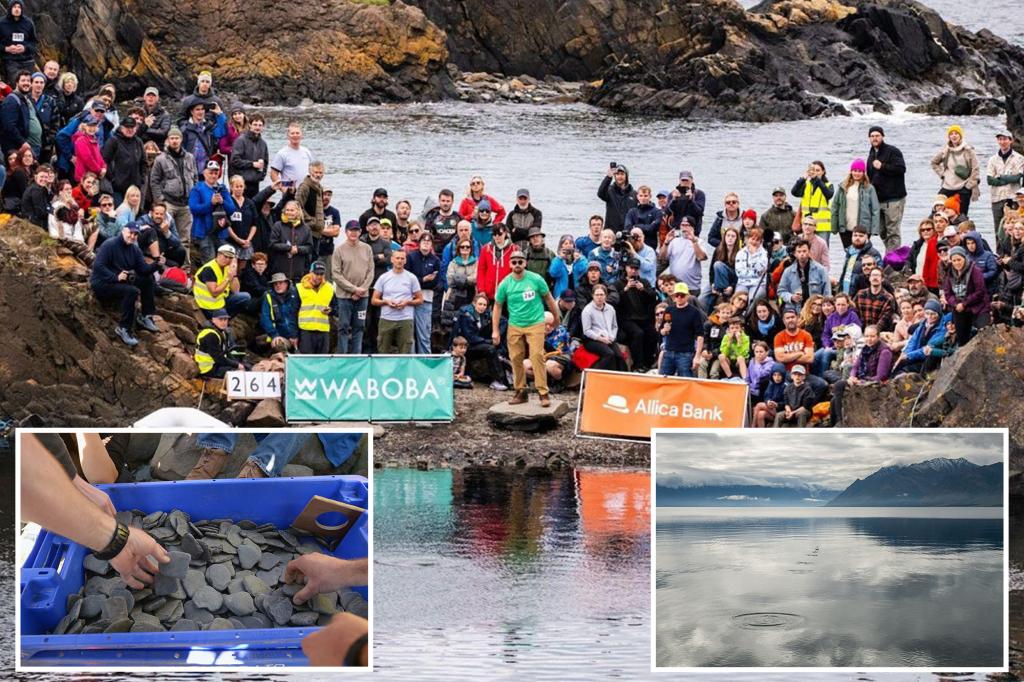 Rock and a hard place: World stone skimming championship tossed into...