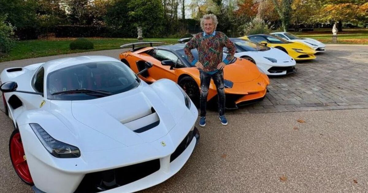 Rod Stewart's £150k car up for sale - including 'must-have' change he made
