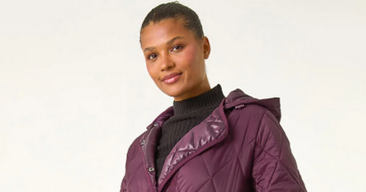 Roman quilted coat that's 'lightweight' yet 'surprisingly warm' now 20% off - The Mirror