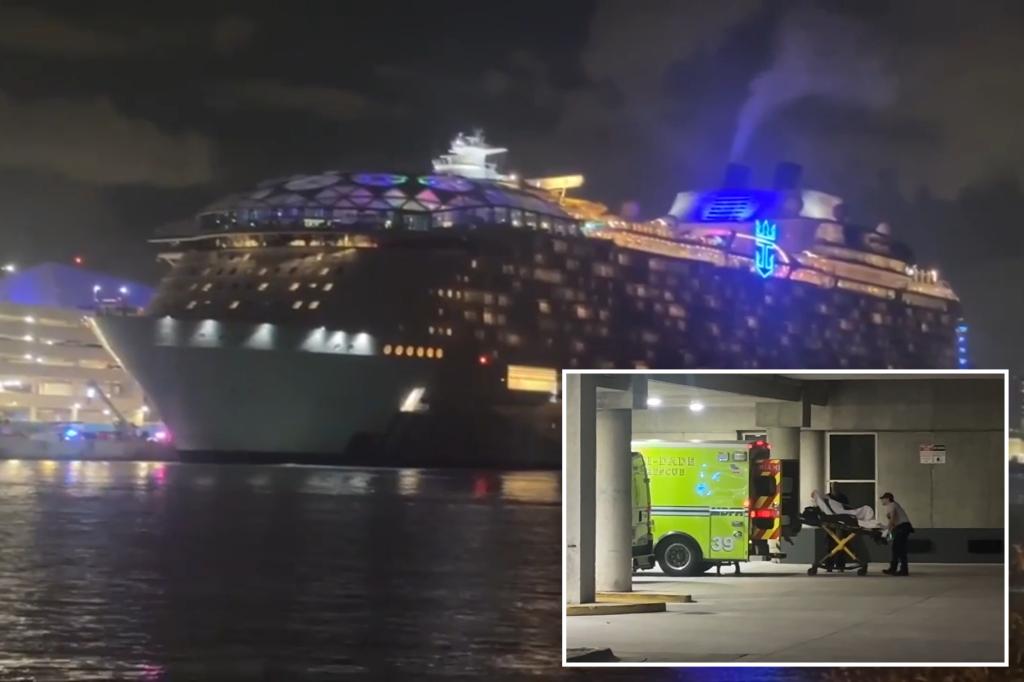 Royal Caribbean's Wonder of the Seas races back to Miami after brawl...