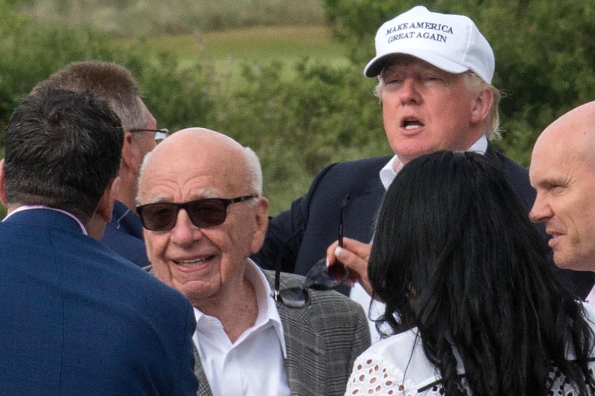 Rupert Murdoch on state banquet guest list despite Trump lawsuit