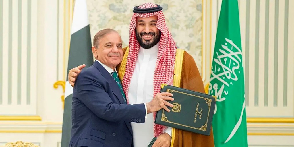 Saudi Arabia signs a mutual defense pact with nuclear-armed Pakistan after Israel's attack on Qatar