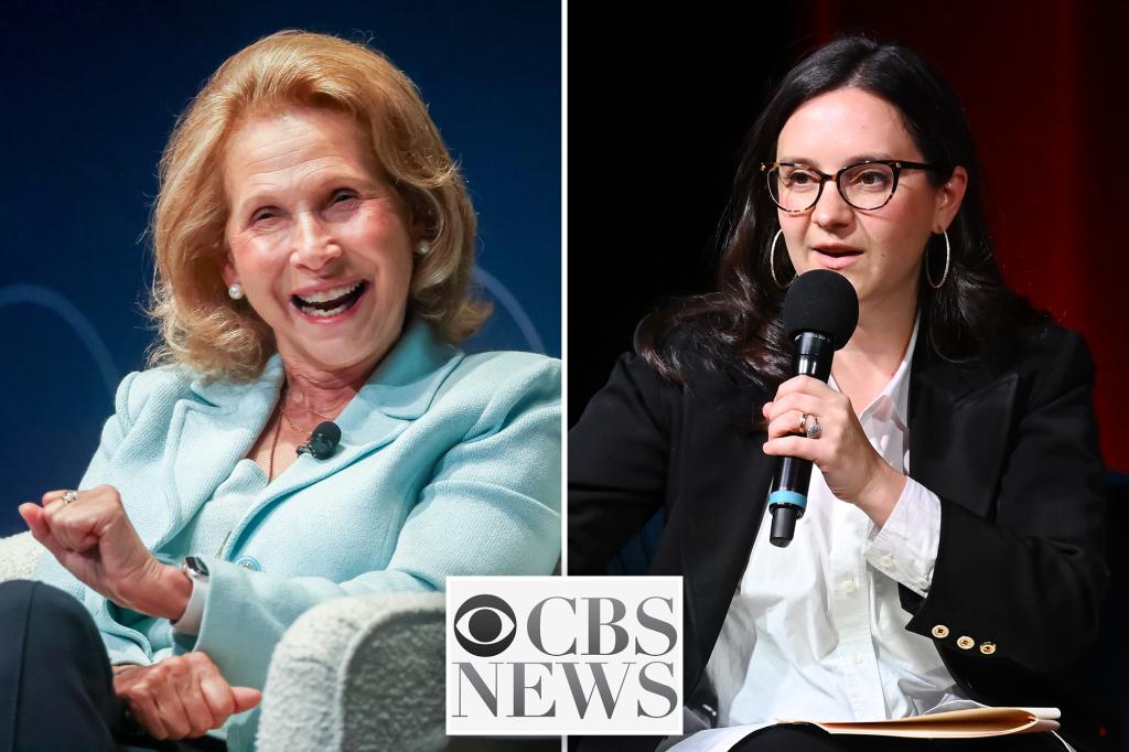Shari Redstone calls Bari Weiss a 'good voice' for CBS News