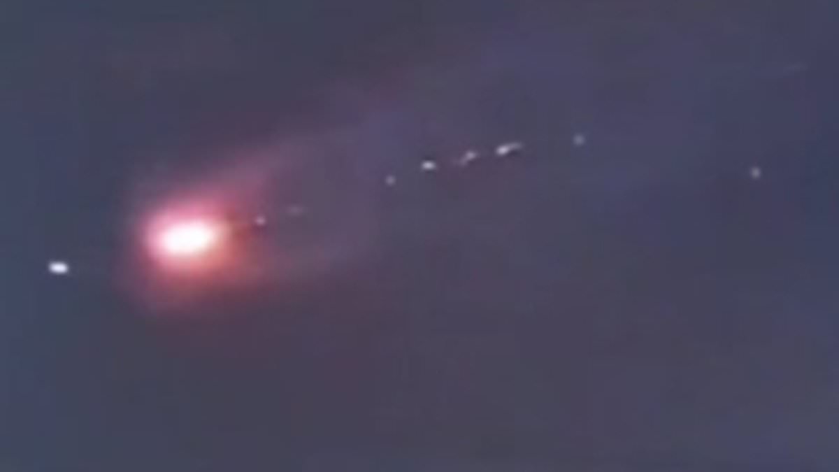 Shocking footage appears to show missile's direct hit on UFO in China