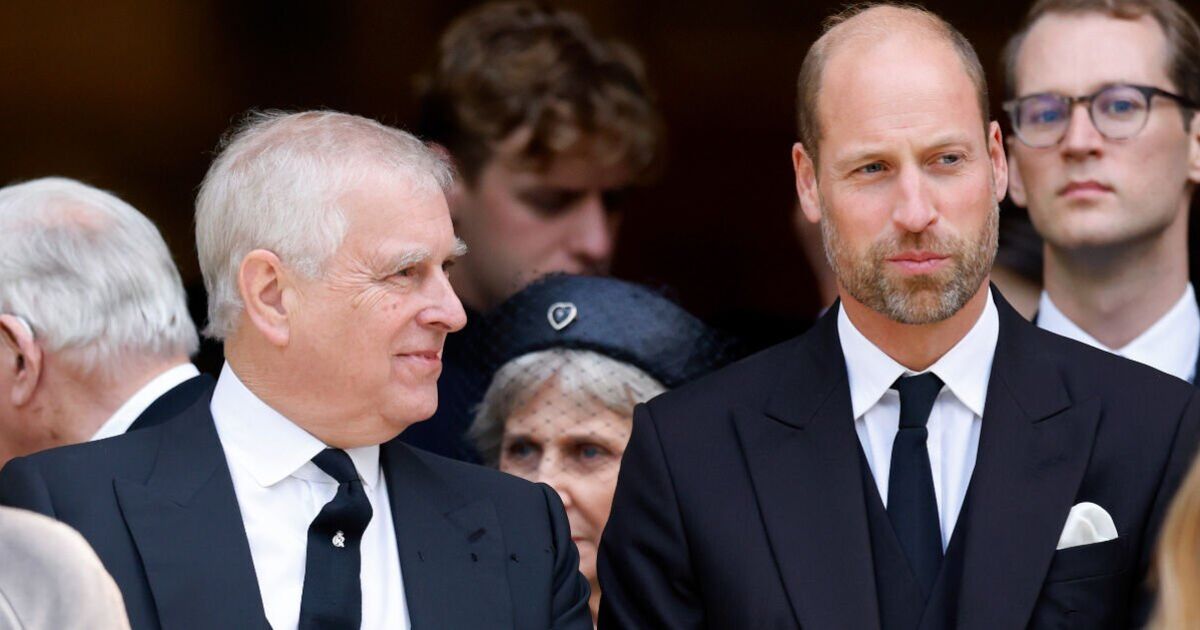 'Smug' Prince Andrew disgusts royal fans after 'frosty' exchange with William