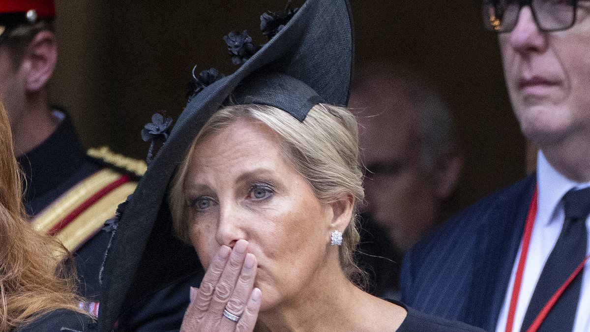 Sophie's poignant gesture to the Duke of Kent