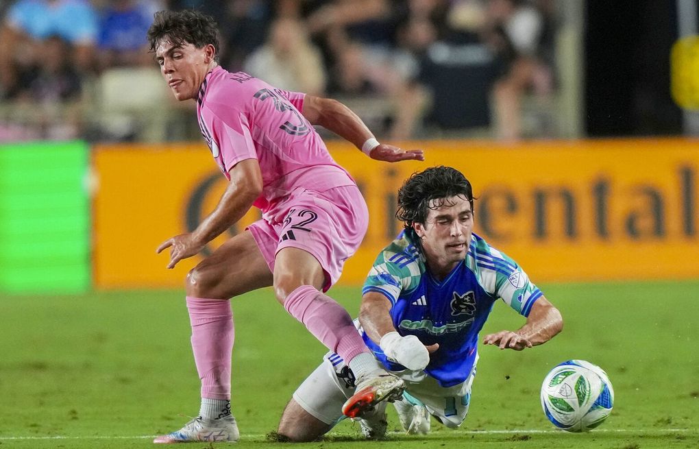 Sounders fall to Lionel Messi, Inter Miami in first rematch since brawl