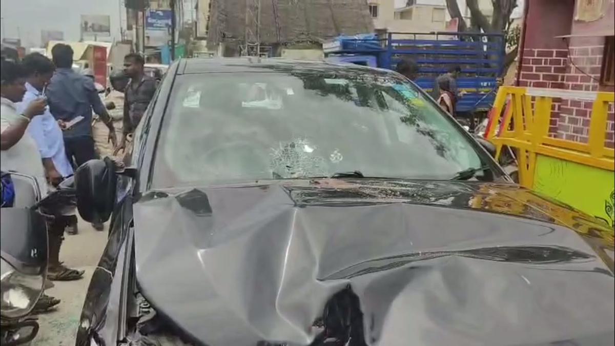 Speeding car hits two motorcycles, kills two persons near Vanagaram