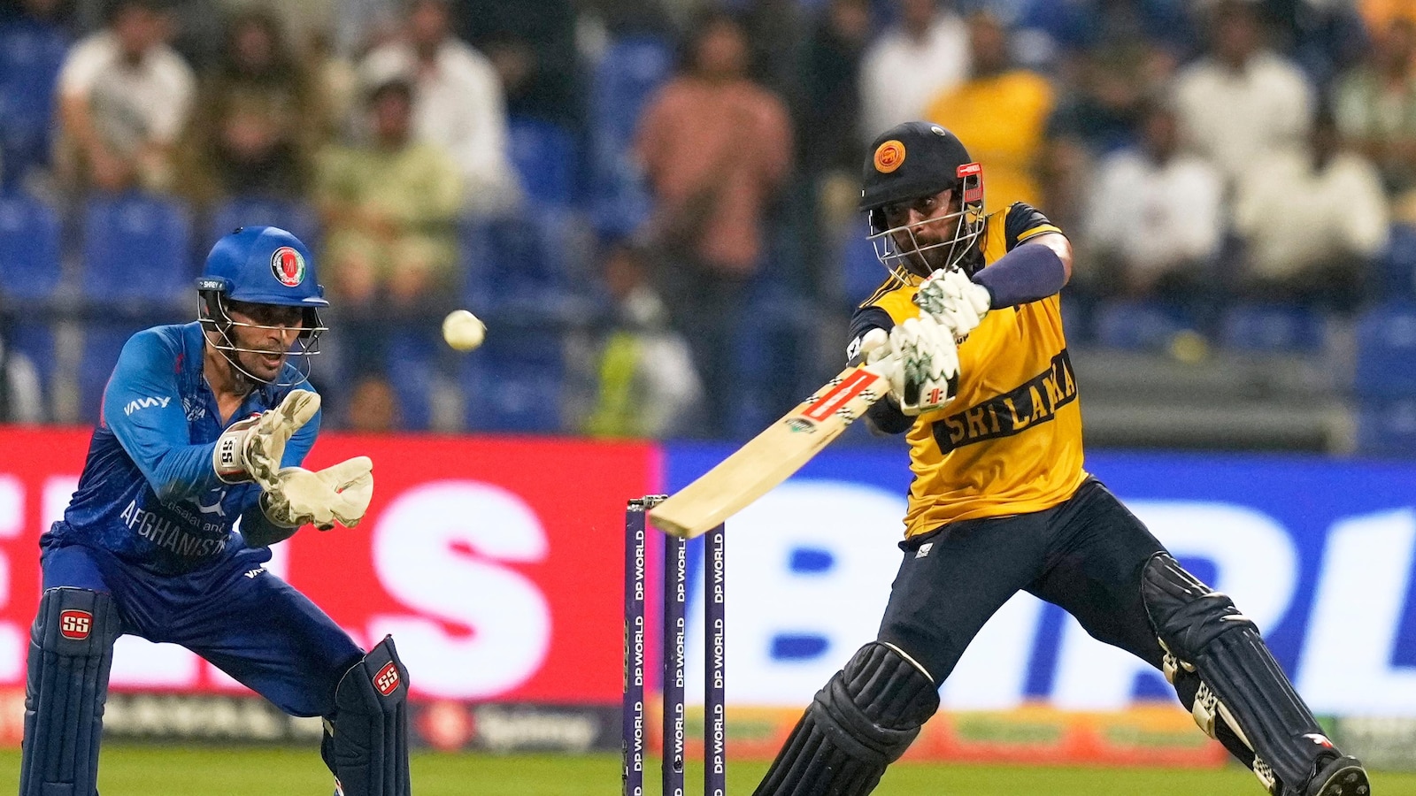 Sri Lanka roars to 6-wicket win to eliminate Afghanistan from Asia Cup