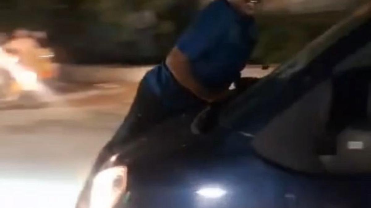 SSI shifted after attempt to mow down man was captured on camera