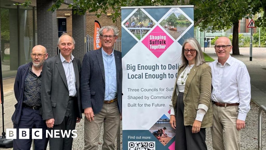 Suffolk three-council plan 'will pay for itself'