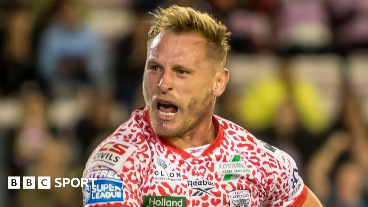 Super League: Leigh 30 Huddersfield Giants 16 - Leopards clinch third place