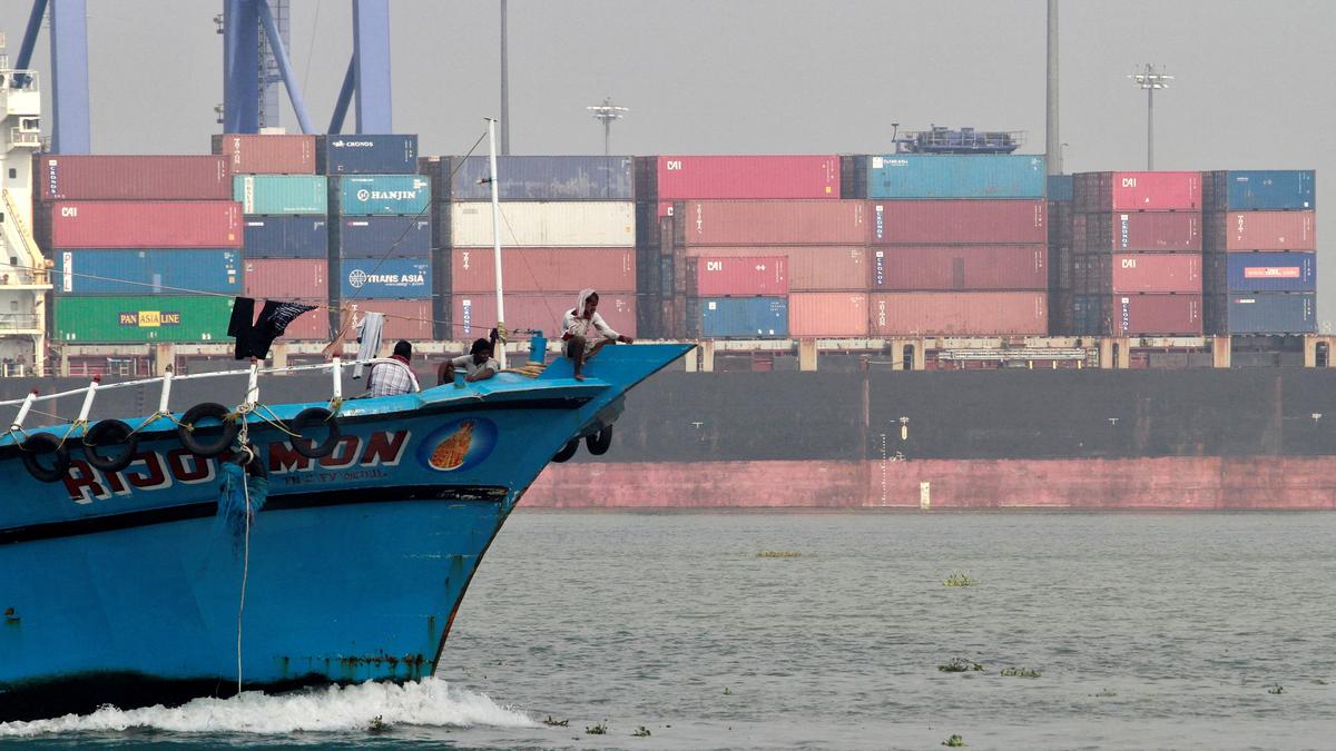 Surging merchandise exports, falling imports cut India's August trade deficit by half